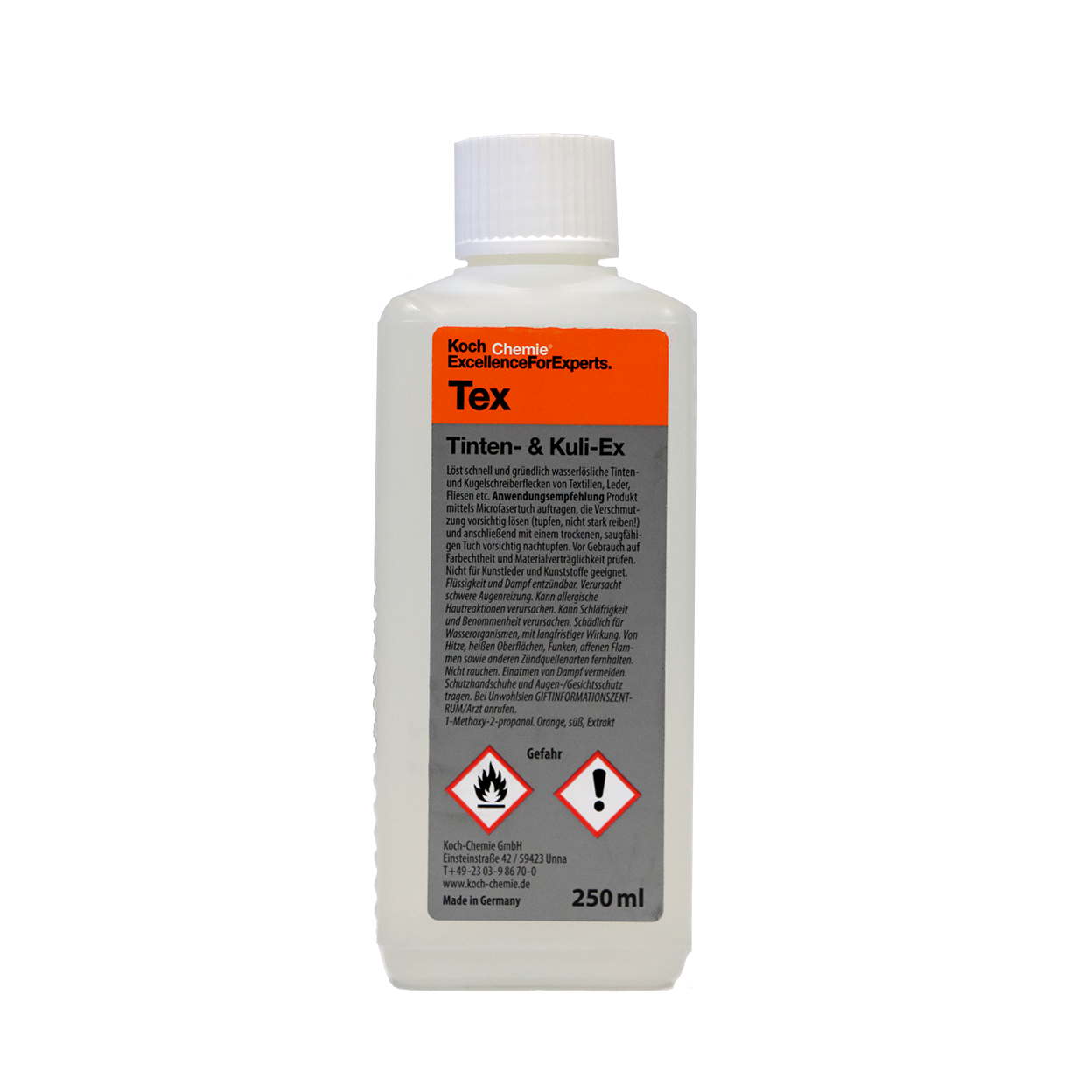 Koch-Chemie Tinten- & Kuli-Ex 250ML Mustekynätahrojen poistaja