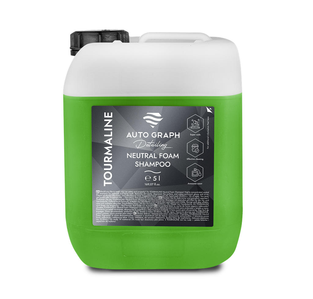 Auto Graph TOURMALINE Neutral Foam Green Autoshampoo Trooppiset hedelmät