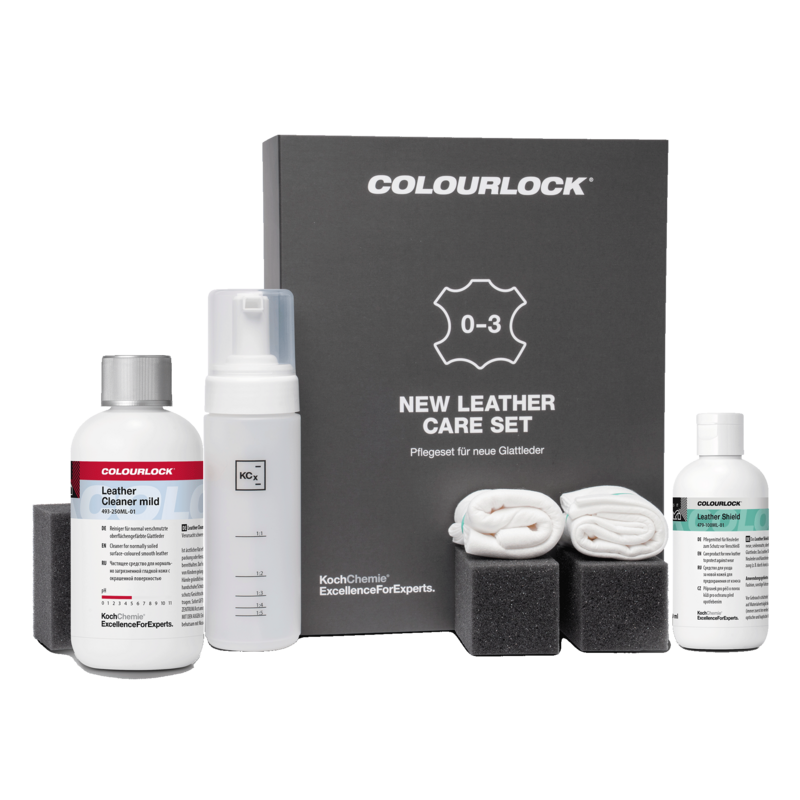 COLOURLOCK New Leather Care Set Uuden nahan hoitosarja