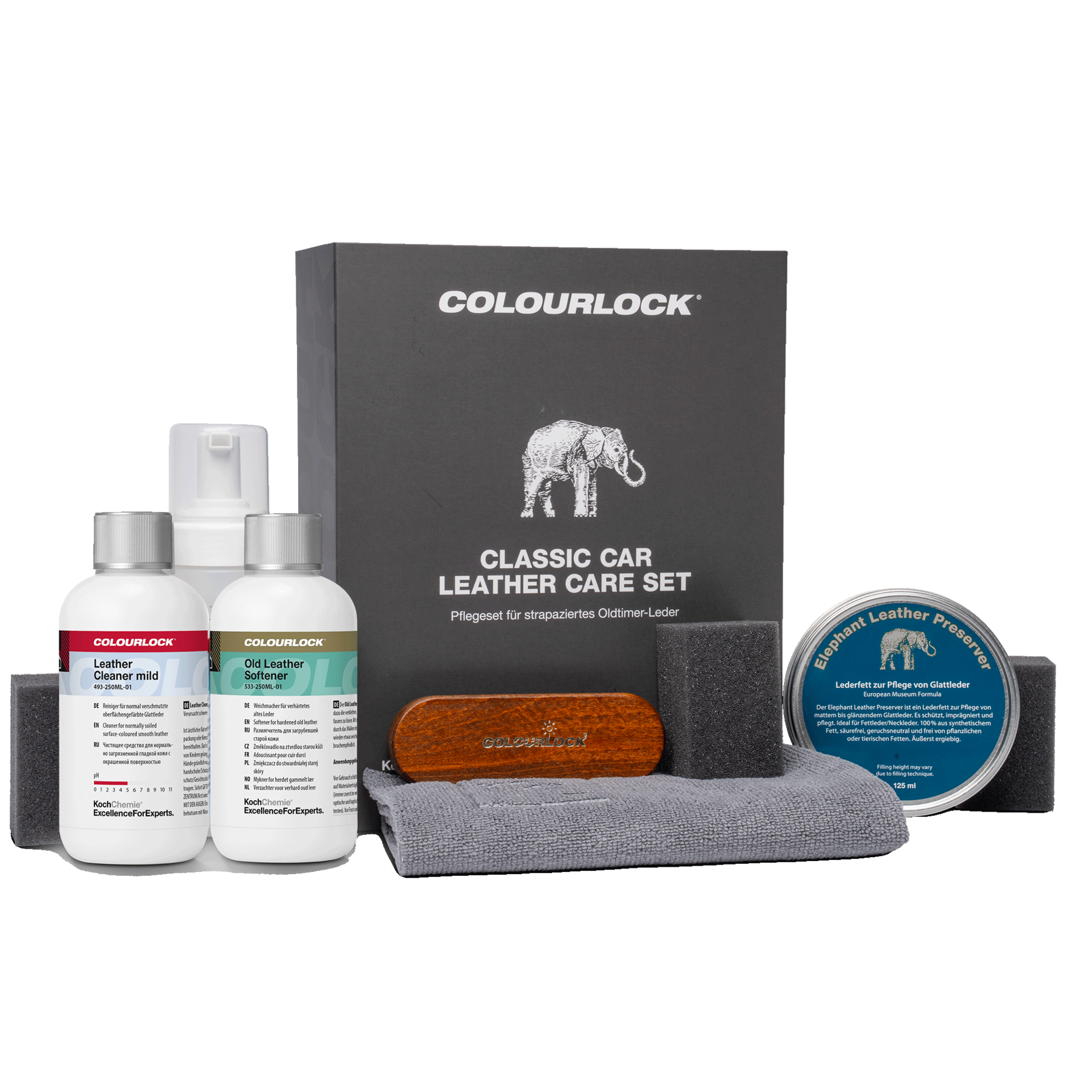COLOURLOCK Classic Car Leather Care Set Nahanhoitosetti
