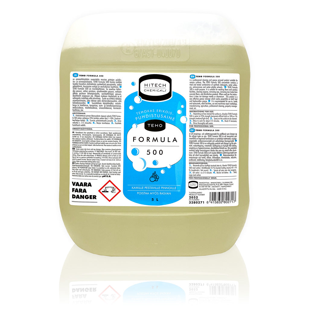 Hitech TEHO FORMULA 500 5L Yleispesesuaine
