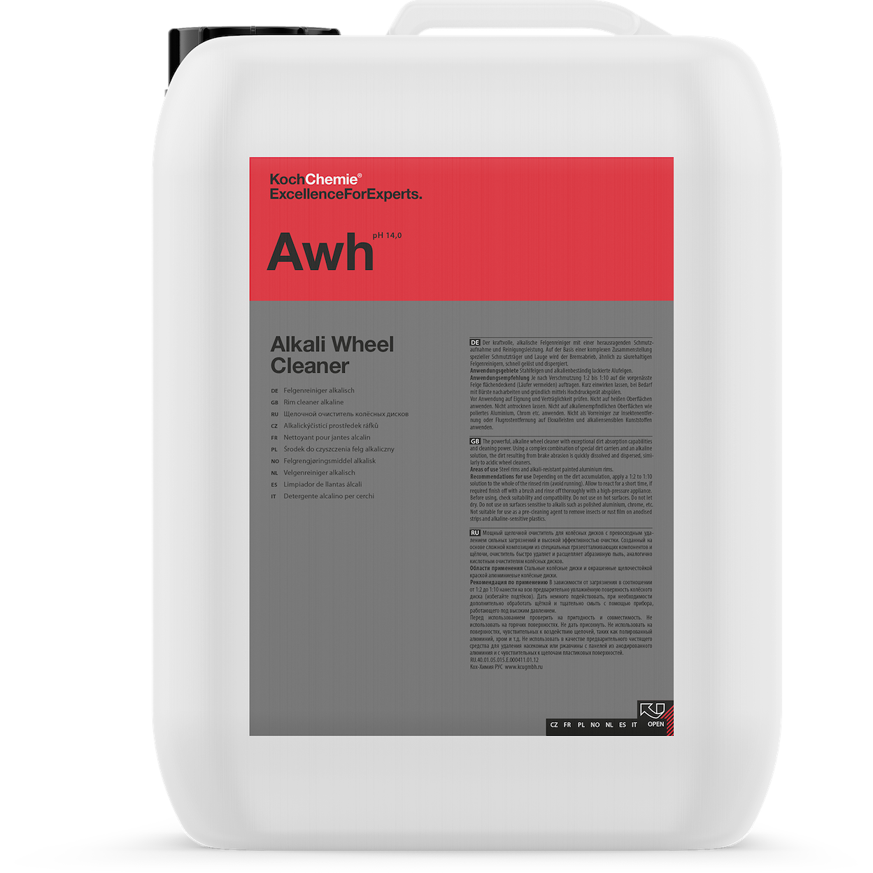 Koch-Chemie Alkali Wheel Cleaner 5L Vannepuhdistusaine