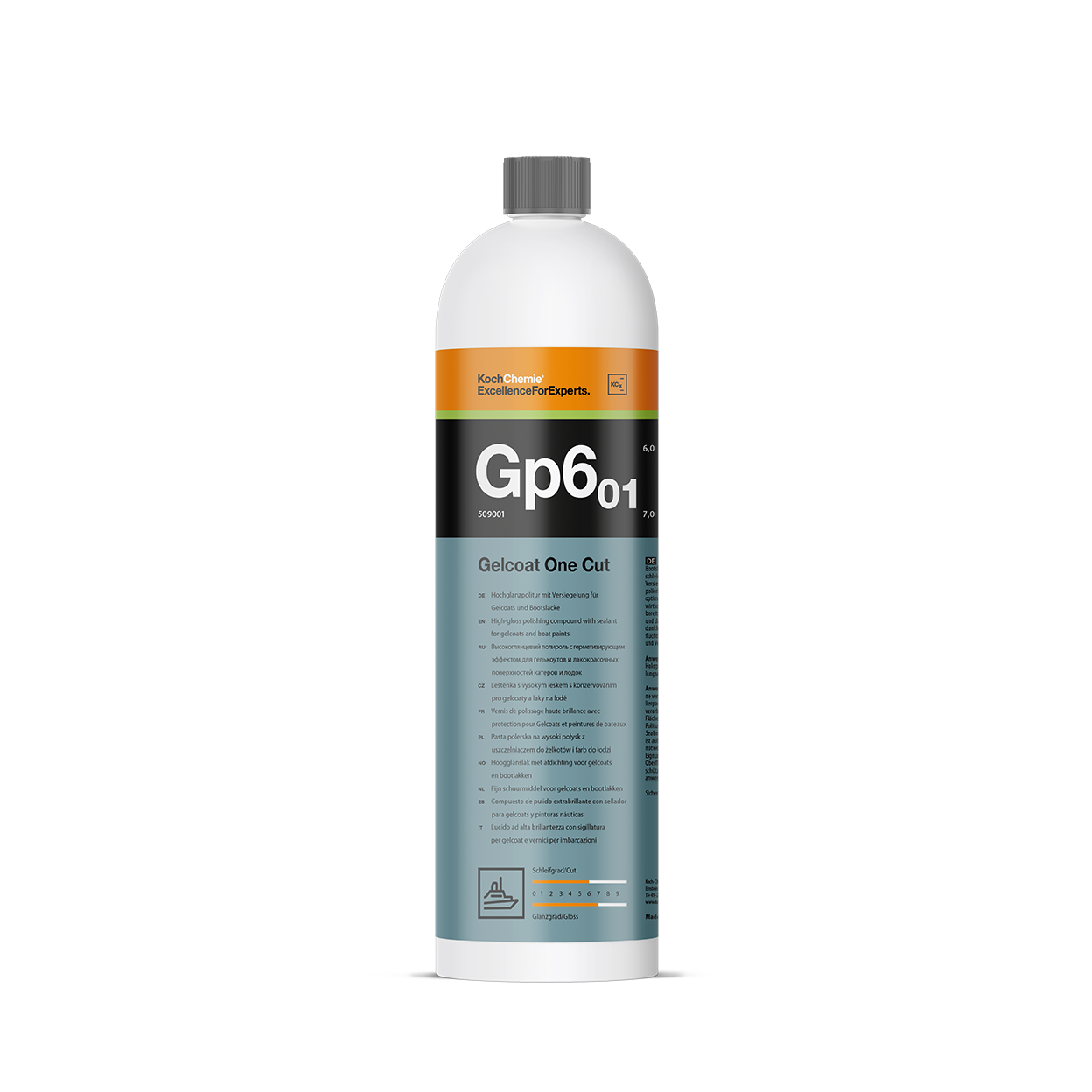 Koch-Chemie Gelcoat One Cut Gp6.01 1L Veneen kiillotusaine