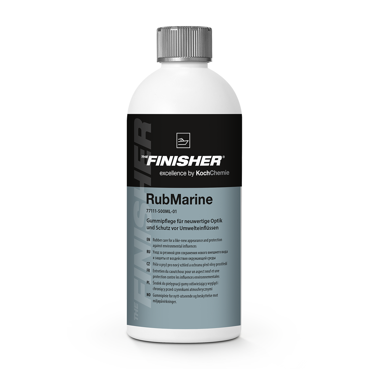 Koch-Chemie THE FINISHER RubMarine 500ml Muovin ja kuminhoitoaine