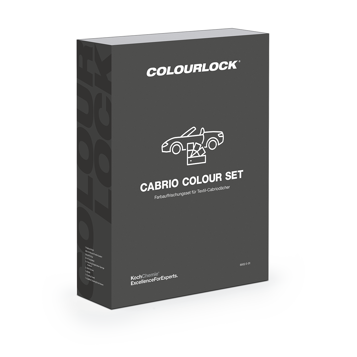 COLOURLOCK Cabrio Colour Set musta maalaussarja