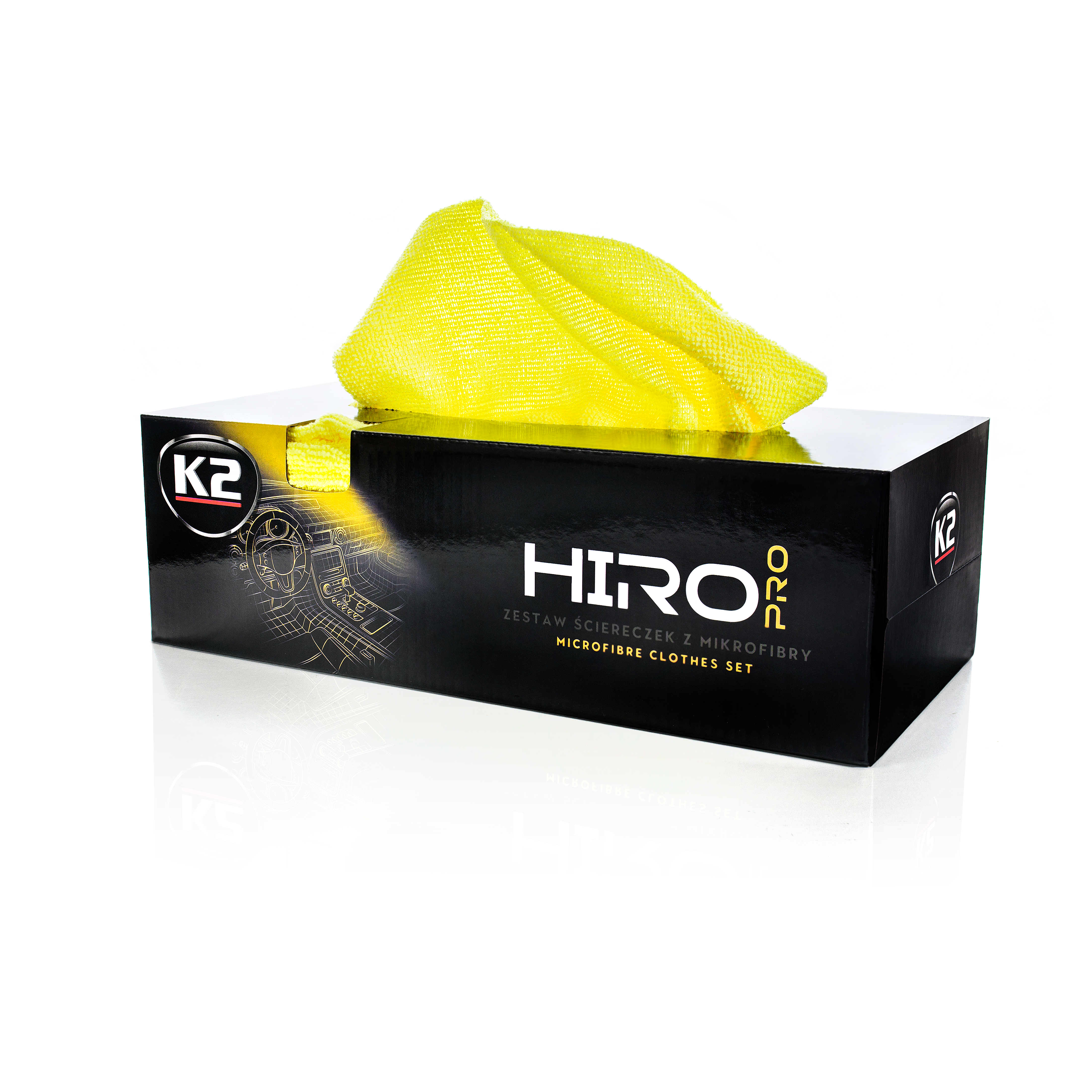 K2 Hiro Microfibre 170GSM Mikrokuituliinalaatikko 30KPL