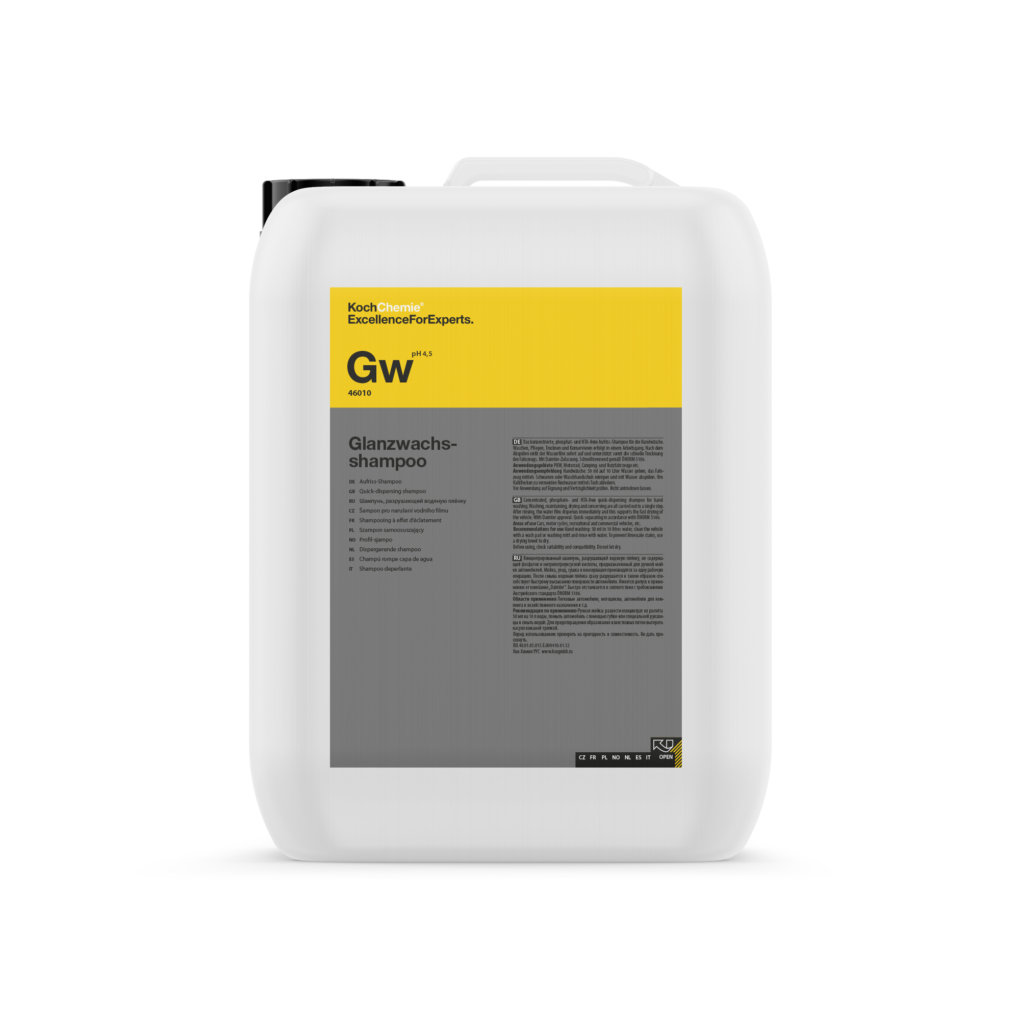 Koch-Chemie Glanzwachsshampoo 10L Autoshampoo
