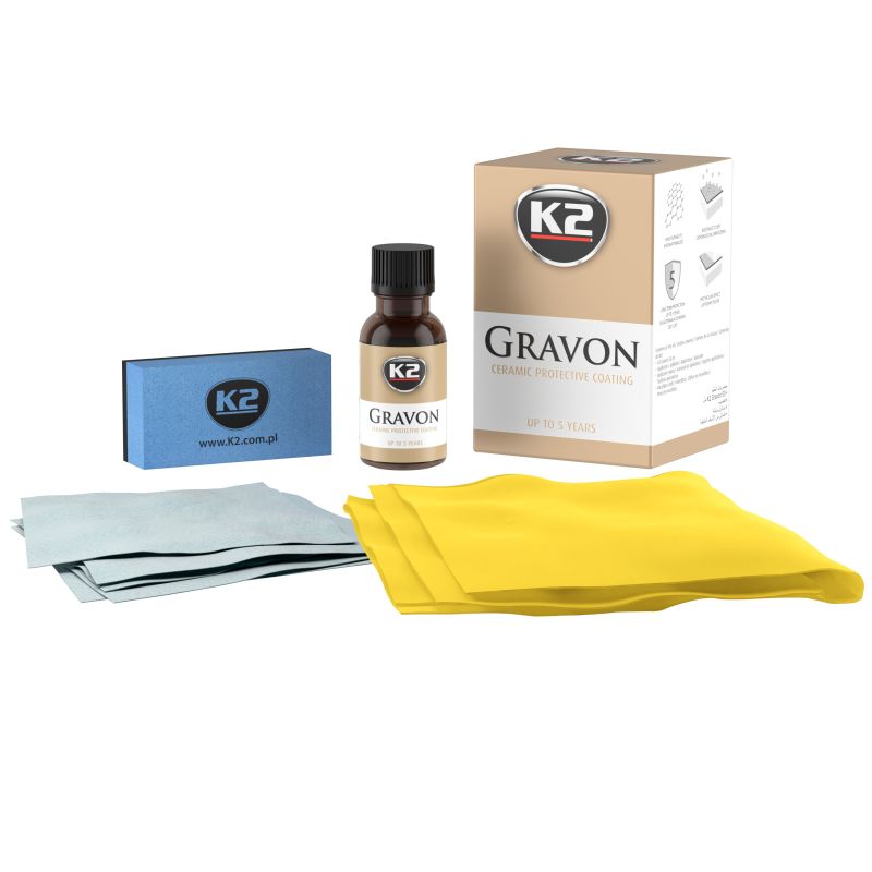 K2 Gravon 50ml Keraaminen Pinnoite 5v (setti)