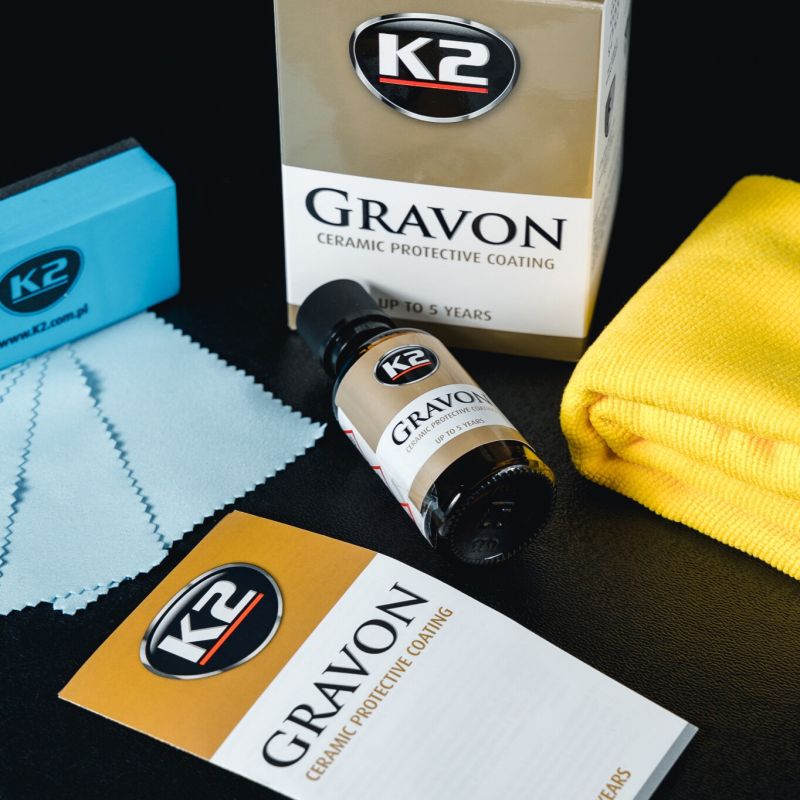 K2 Gravon 50ml Keraaminen Pinnoite 5v (setti)