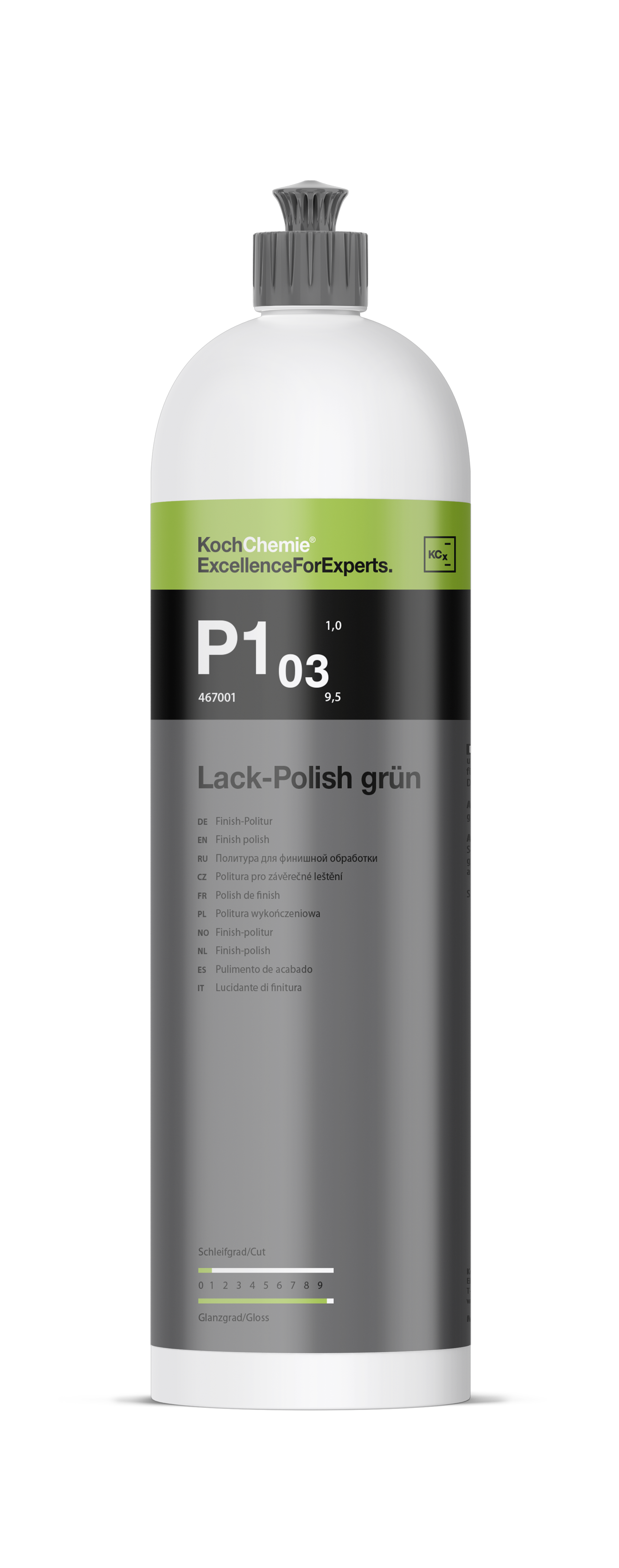 Koch-Chemie Lack-Polish grün P1.03 Kiillotusaine