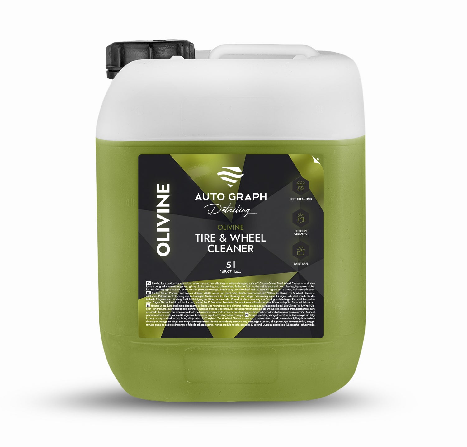 Auto Graph Olivine TIRE & WHEEL CLEANER Vanteiden & renkaiden puhdistusaine