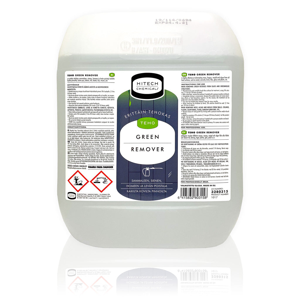 Hitech TEHO Green Remover 5L Sammaleen poistaja